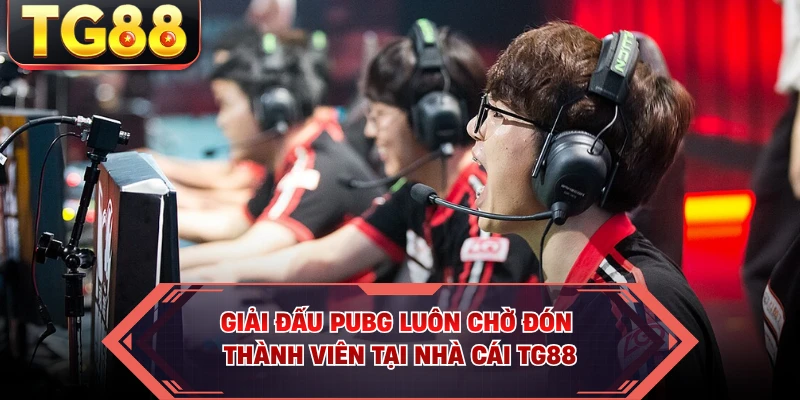 Giải đấu PUBG luôn chờ đón thành viên tại nhà cái TG88
